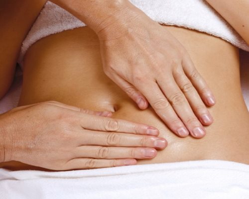 Viscerální masáž břicha