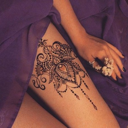 Mehendi - ce este. Desene cu henna pe corp pentru începători. Schițe, modele de tatuaje