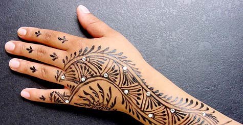 Mehendi - co to jest. Rysunki henny na ciele dla początkujących. Szkice, wzory tatuaży