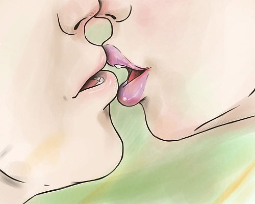 Wie man die Zunge richtig küsst. Die Kunst des französischen Kusses