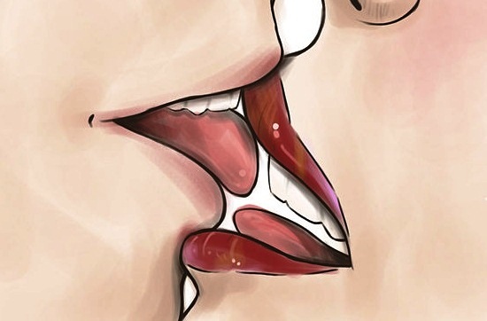 Wie man die Zunge richtig küsst. Die Kunst des französischen Kusses