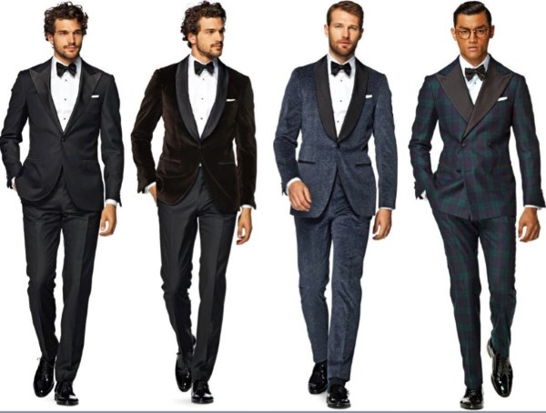 Juodo kaklaraiščio aprangos kodas moterims, vyrams su drabužiais. Juodo kaklaraiščio stilius neprivalomas, nuotrauka