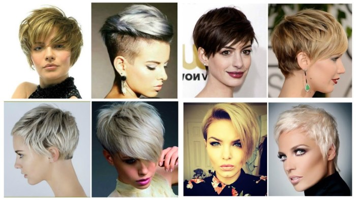 Lyhyet hiustenleikkaukset naisille ohuille hiuksille. Valokuvat, otsikot 30, 40, 50 vuoden jälkeen