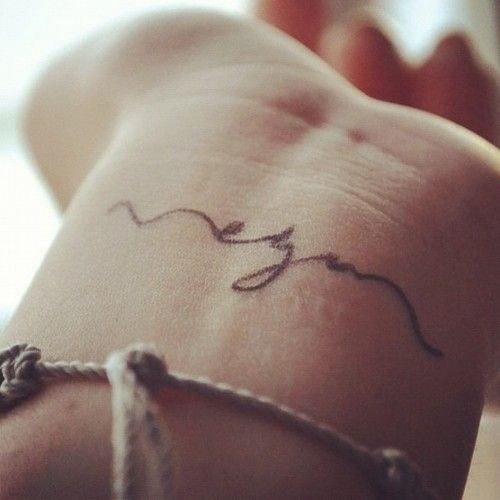 Tattoos für Mädchen am Arm und ihre Bedeutung. Fotos, Skizzen, schöne, kleine Inschriften