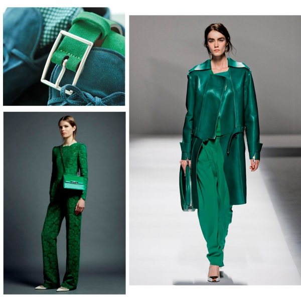 Zielone ubrania. Z czym się łączy, z czym pasuje, do kogo pasuje, w co się ubrać. Zdjęcie