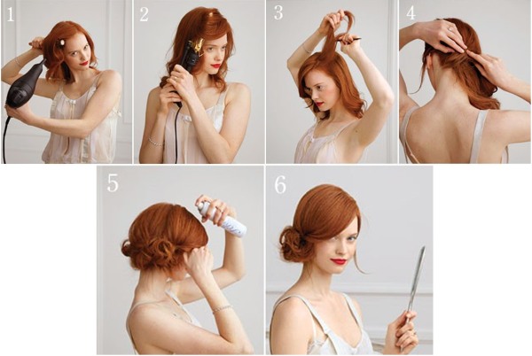 Cara menggayakan rambut sederhana: cepat, cantik, dalam 5 minit