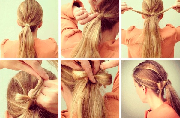 Så här stylar du ditt eget hår för medelhår: snabbt, vackert på 5 minuter