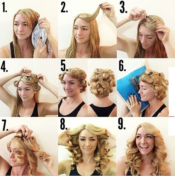 Kuinka muotoilla omat hiukset keskipitkille hiuksille: nopeasti, kauniisti, 5 minuutissa
