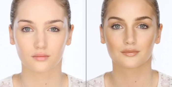Iluminador para el rostro. Qué es, cómo usarlo, diagrama, fotos antes y después