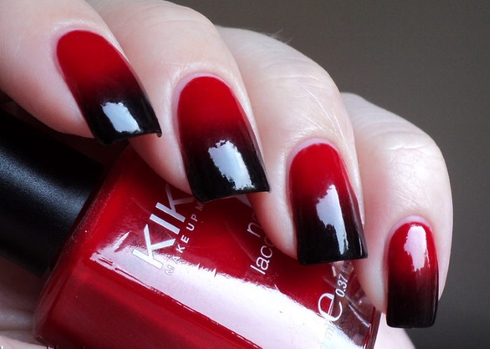 Manicura roja. Diseño de uñas en rojo con barniz de gel. Ideas, fotos, dibujos