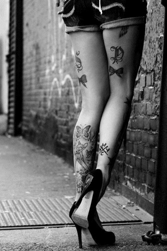 Tatuaż na nodze dla dziewczynki. Zdjęcia i znaczenie kobiecych tatuaży, szkiców, wzorów, piękne, małe, oryginalne