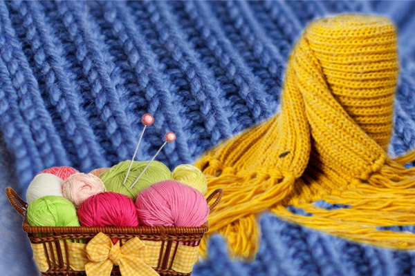 Anglické gumové pletení - vzor pletení, pokyny pro začátečníky, fotografie