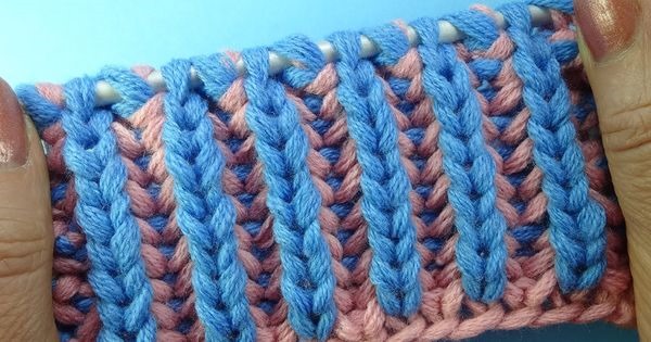 Anglické gumové pletení - vzor pletení, pokyny pro začátečníky, fotografie