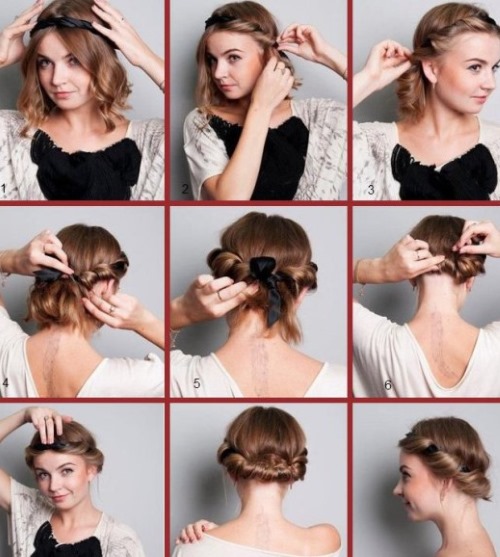Cara membuat gaya rambut yang cantik sendiri. Gaya bergaya mudah dan pantas - arahan langkah demi langkah dengan foto