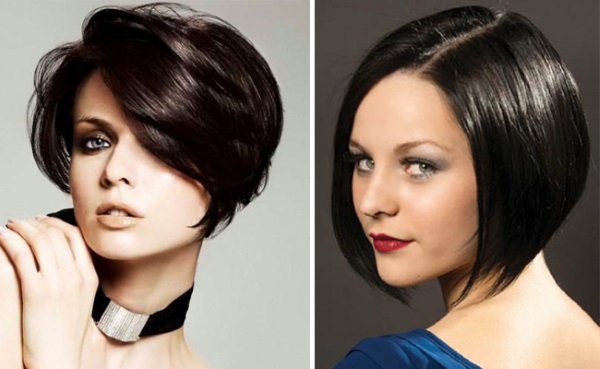 Rövid hajvágás 40 év feletti nőknek. Új a kerek, ovális, négyzet alakú arc, formázással és anélkül