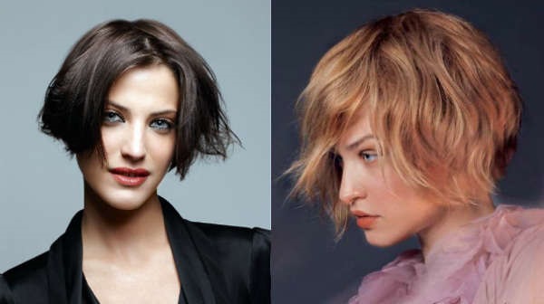 Rövid hajvágás 40 év feletti nőknek. Új a kerek, ovális, négyzet alakú arc, formázással és anélkül