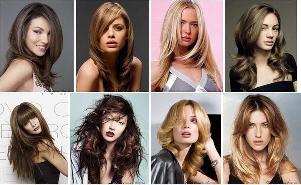 Tóc nhuộm highlight thời trang dành cho tóc ngắn, trung bình và dài. Một bức ảnh