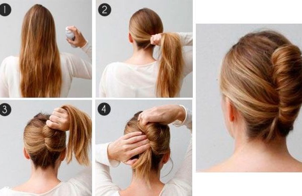 Peinados para una boda para cabello medio: con y sin flequillo. Fotos e instrucciones para el mejor peinado.