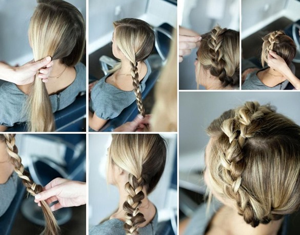 Gaya rambut perkahwinan untuk rambut sederhana: dengan poni dan tanpa. Foto dan arahan untuk gaya terbaik