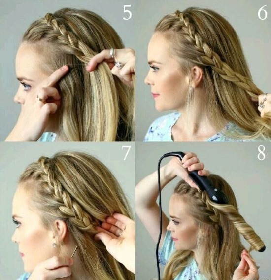 Những kiểu tóc đẹp dễ làm cho bạn gái để tóc vừa đi học vừa đi lễ. Hướng dẫn bằng ảnh