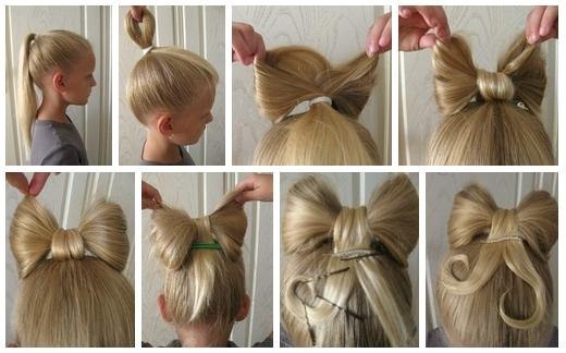 Coiffures pour enfants pour cheveux longs chez la fille de bal. Instructions étape par étape sur la façon de le faire vous-même. Une photo