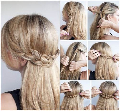 Bím tóc kiểu Pháp dành cho tóc trung bình cho bé gái, bé gái và phụ nữ. Tùy chọn ảnh. Cách tự dệt từng bước cho người mới bắt đầu