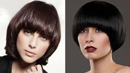 Rövid hajvágás oldalsó frufru lányok és nők számára. Fotók, divatirányzatok, új termékek 2020
