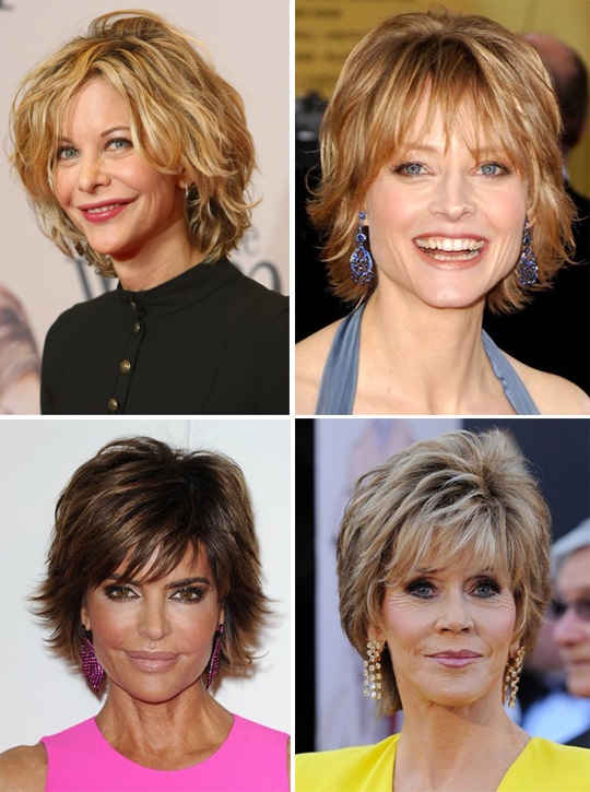 Tagli di capelli ringiovanenti per le donne dopo 50-55 anni: capelli corti, medi e lunghi alla moda di Evelina Khromchenko. Una foto