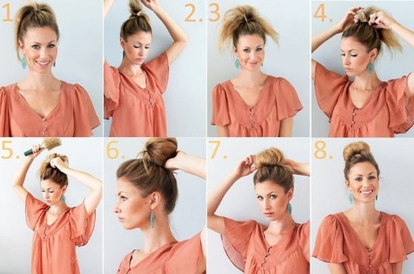 Muodikkaat kampaukset lyhyille hiuksille naisten ja tyttöjen lomalle. Kuinka tehdä se itse askel askeleelta kotona. Valokuva