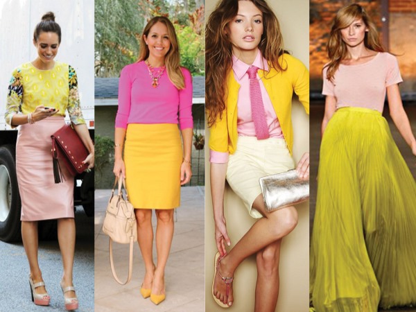 S kojom je žutom bojom kombinirana odjeća za žene. Značenje tko odgovara, što odjenuti, fotografija opcija kombinacija