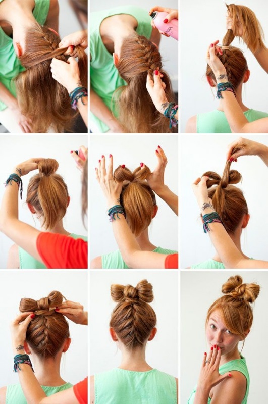 Fryzury dla dziewczynek z lokami na długie włosy, z warkoczem, diademem, koroną, wici. Jak to zrobić krok po kroku ze zdjęciem. Lekcje wideo