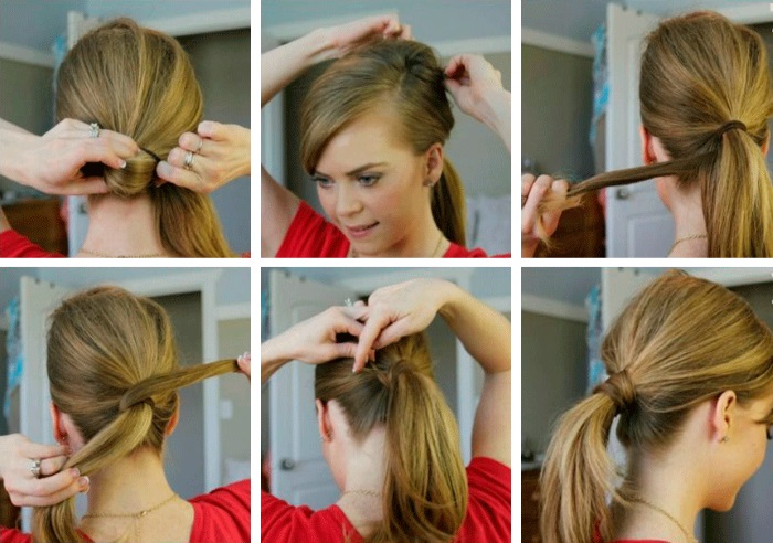تسريحات الشعر للفتيات مع تجعيد الشعر الطويل ، مع جديلة ، إكليل ، تاج ، سوط. كيف تفعل ذلك خطوة بخطوة مع الصورة. دروس بالفيديو