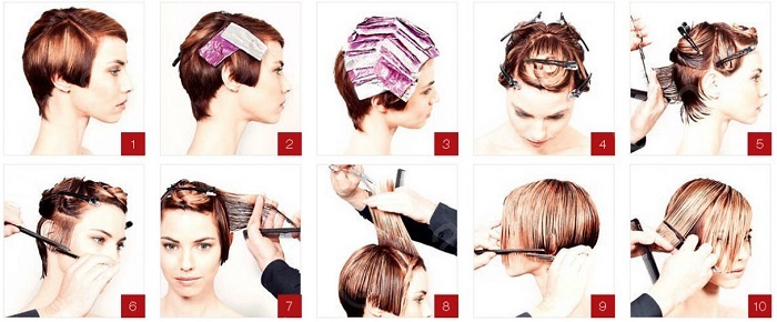 Topi potongan rambut untuk rambut sederhana, panjang dan pendek.Foto 2020, pandangan depan dan belakang. Siapa yang sesuai, cara memotong, gaya