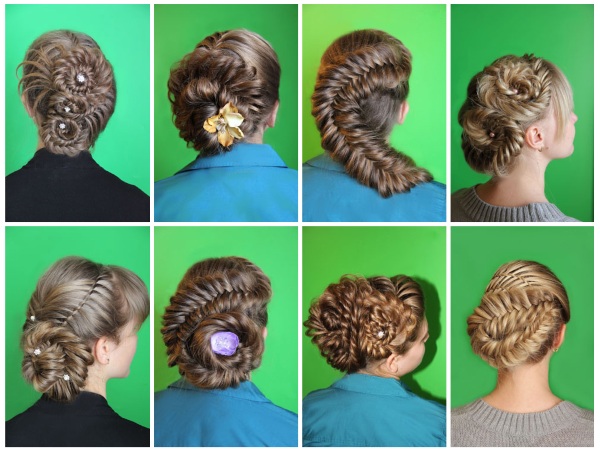 Greita šukuosena ilgiems plaukams kiekvieną dieną, į mokyklą mergaitėms, vidutinio ir trumpo ilgio su kirpčiukais
