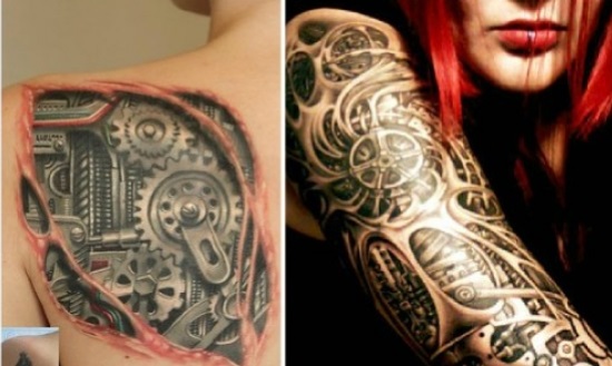 Tatuaż rękawa dla dziewczynek: czarno-biały, kolorowy, kosmiczny, biomechanika, Japonia, Polinezja, smok, las, kwiaty, Chicano, wilk, stara szkoła, samuraj. Ile kosztuje wykonanie tatuażu