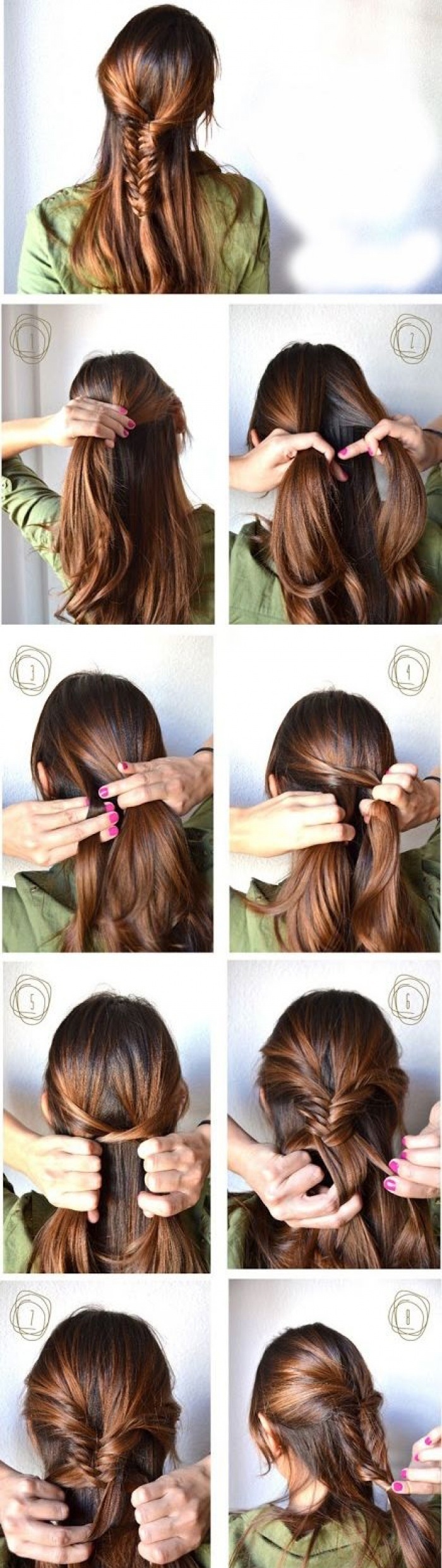 Snabba frisyrer för långt hår. Foton: vackert, vardagligt, enkelt för varje dag. Hur man gör det snabbt och enkelt