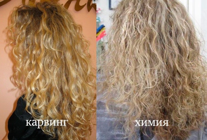 Chemija ilgiems plaukams: permo su nuotrauka procedūros pranašumai ir trūkumai, rūšys, ypatybės