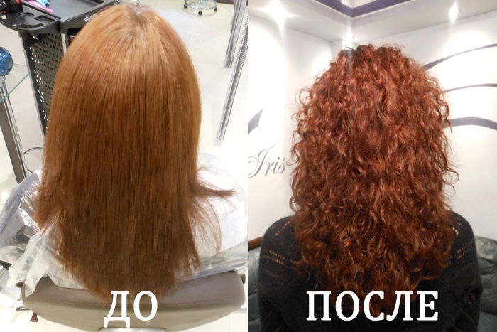 Química para cabello largo: ventajas y desventajas, tipos, características del procedimiento para una permanente con foto.