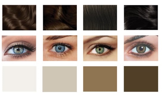 Warna chestnut untuk pewarnaan rambut. Foto, palet warna, warna: gelap, terang, tembaga, emas, abu, coklat, merah, semula jadi, sejuk