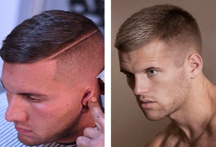 Modes vīriešu matu griezumi īsiem matiem. Nosaukumi, fotogrāfijas, video frizūru nodarbības iesācējiem frizieriem