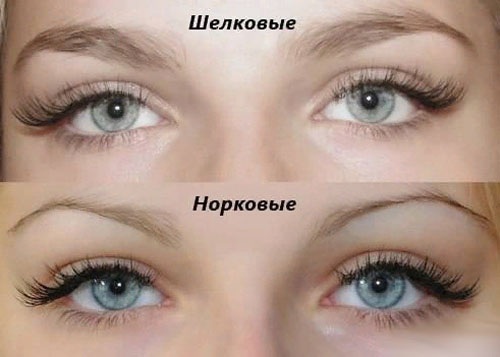 Erweiterte Wimpern: Vor- und Nachteile, wie lange sie dauern, Pflege, Make-up, Korrektur, Entfernung. Ein Foto