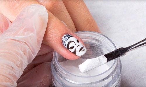Ideas de dibujos en uñas con barniz de gel: francés, ligero, con aguja. Foto, instrucciones paso a paso