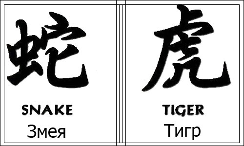 Hiéroglyphes japonais pour les tatouages. Signification, traduction en russe. Belles photos anciennes