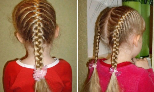 Tkanie warkoczy na długie włosy. Fryzury dla dziewczynek do szkoły, greckie, obszerne, francuskie warkocze