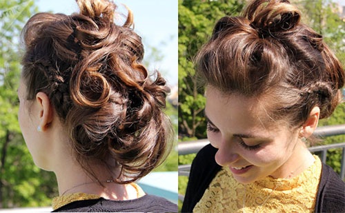 Svečane frizure za srednju kosu. Kako to učiniti sami korak po korak za žene lagane, jednostavne i lijepe