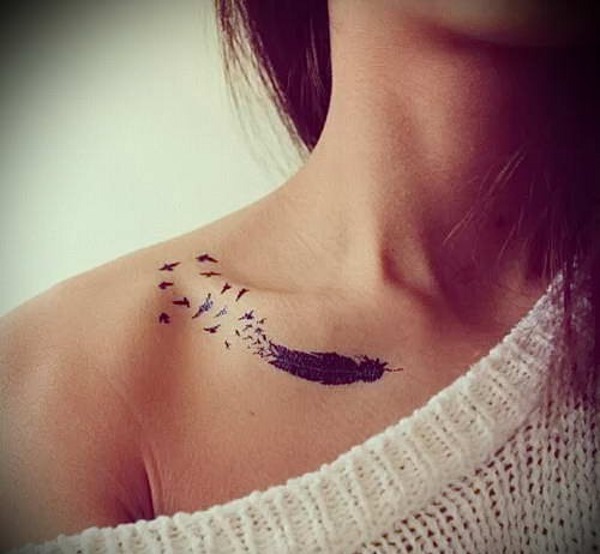 Náčrtky tetování pro dívky. Malý, geometrický, krásný. Vlk, liška, květiny, sovy, hieroglyfy