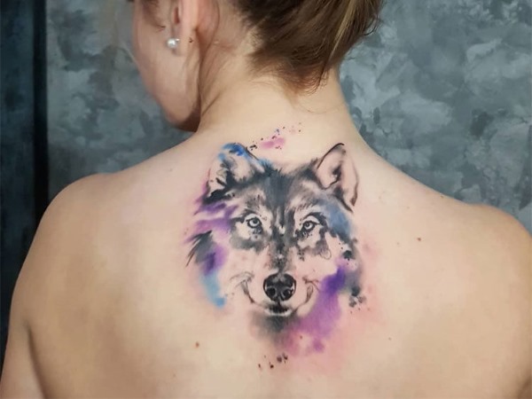 Skice tetovaža za djevojčice. Mala, geometrijska, lijepa. Vuk, lisica, cvijeće, sove, hijeroglifi