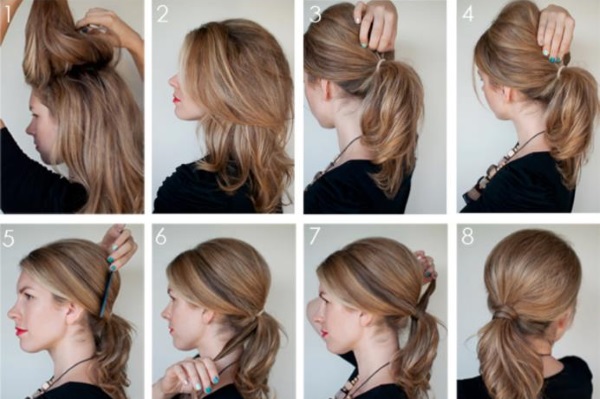 Muodikkaat naisten hiustenleikkaukset keskipitkille ohuille hiuksille. Kuva otsatukka ja ilman