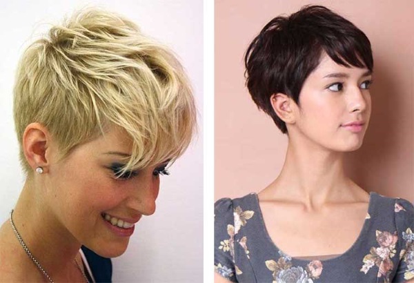 Kreatywne krótkie fryzury dla kobiet. Nowość na rok 2020