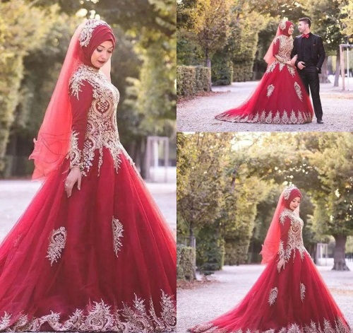 Vestidos de novia musulmanes. Modelos, estilos, que es mejor comprar.